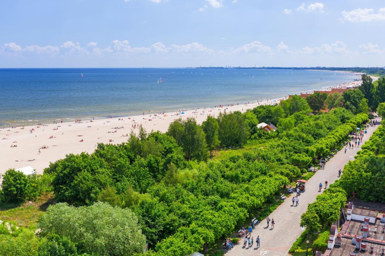 Beach Front - Nautilius Apartment Gdansk Bagian luar foto